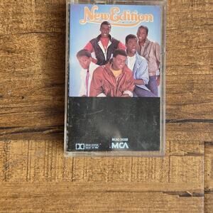 Vtg New Edition Self Titled Cassette Tape
